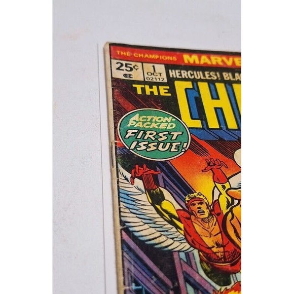 MARVEL COMICS GROUP THE CHAMPIONS #1 OCTOBER 1975 GD/VG - Picture 3 of 5